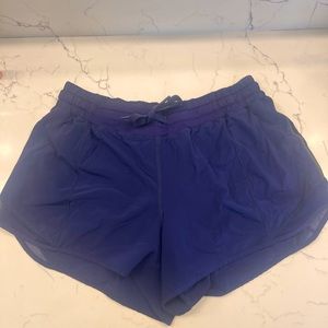 Lululemon High Rise Running Shorts